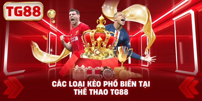 Các loại kèo phổ biến tại Thể thao TG88